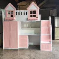 تخت یکنفره /تکنفره نوجوان جوان مدل کلبه ۹