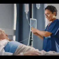 مراقبت از سالمند خانم پوشکی تنها