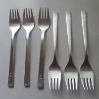 چنگال روکش نقره