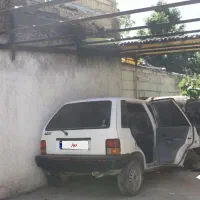 پراید هاچبک سوخته