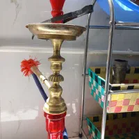 قلیان برنجی سالم. معاوضه با قلیان کرنو