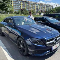 بنز E400 کوپه گذر موقت ارس