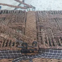 سبد حصیری|ظروف نگهدارنده، پلاستیکی، یکبارمصرف|شاهرود, |دیوار