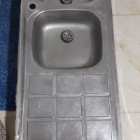 یک عدد سینک  ظرفشویی دوقلو