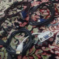 تبدیل vga به hdmi و تعدادی کابل همه باهم 250تومان