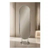 اینه کپسولی نقره ای