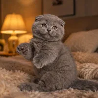 گربه اسکاتیش بریتیش نر وماده