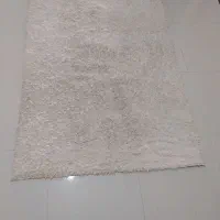 فرش قالیچه خز فانتزی سفید
