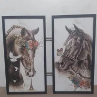 تابلو نقاشی اسب