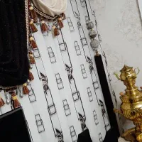 پرده|پرده، رانر، رومیزی|پاکدشت, شهرک امام رضا|دیوار