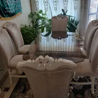 ناهار خوری ۶ نفره  قیمت ۶۵۰۰۰۰۰۰ تخفیف هم داره