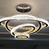 لوستر 20 کریستالی مدرن 20