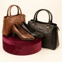 کفش طبی اداری زنانه چرم طبیعی و دست دوز
