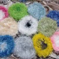 اسکاج دست بافت نرم برای شستن ظروف ظریف شیشه ماشین