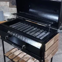 باربیکیو گازی ویا گازی زغالی کبابپز مقلدر