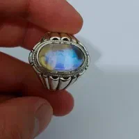 انگشتر نقره اوپال
