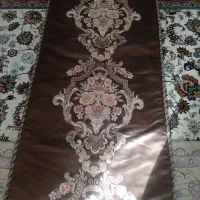 15متر پرده حریر و دستک گلدانی