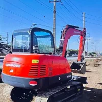 *مینی بیل ۶ تن مکانیکی زنجیردار