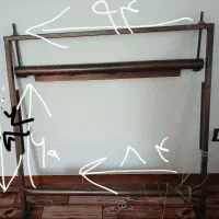 دار و با وسایل تابلو فرش
