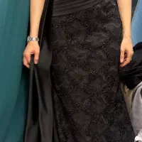 لباس مجلسی (شب)مشکی بلند