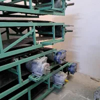 نوارنقاله صنعتی۸متری اماده به کار