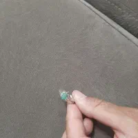 انگشتر زمرد نقره