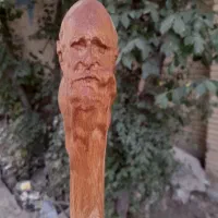 عصای بدون دسته طرح پیرمرد یک متری