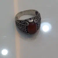 انگشتر مردانه نقره