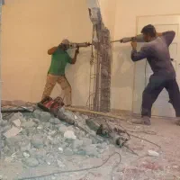 کندن و تخریب بتن وپیکور برقی 3 کیلو تا30کیلو در بم