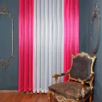 پرده اماده حریر کتن  بهترین گزینه برای مستاجران