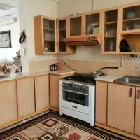 کابینت فلزی بدون زنگ زدگی همراه با سینگ ظرفشویی