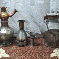 دبه روغن مسی تنگ مسی قلیون مسی قدیمی عتیقه