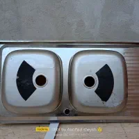یه عدد سینک دوقلو روکار