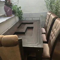 میز ناهارخوری چوبی