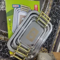 ست سینی استیل نو