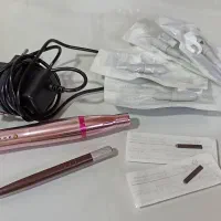 دستگاه تاتو پیچی چهار چراغه به همراه قلم بلید