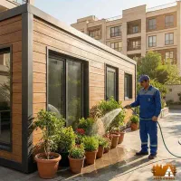 سرایدار‌‌ی باغ ویلا