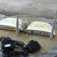 فروش دو عدد مودم tp link .adsl. سالم