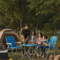 چادرصندلی تاشوکمپ ساحلی مسافرتی طبیعت میز استراکچر