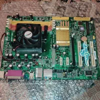 ماپربرد ddr2 به همراه cpu و فن