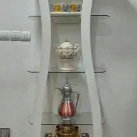 استند چوبی سفید