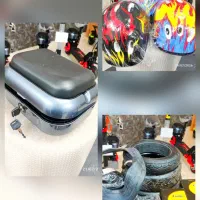 قطعات و لوازم اسکوتر برقی تیوپ لاستیک باتری شارژر