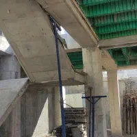 اسکلت بتن ستون سقف فندانسیون