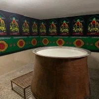 دیگ مسی و اجاق گاز