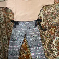 لباس ست و کفش و دمپایی بچگانه سایز ۲۴