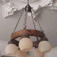 لوستر پذیرایی و آشپزخانه