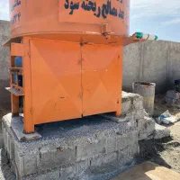بلوک زن نیمه اتومات با میکسر
