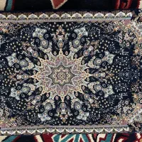 روبالشتی مخمل شانل دورو رنگ سورمه ای