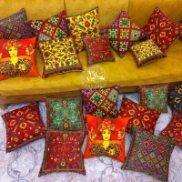 کوسن مبل و رومیزی ست