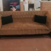 راحتی پنج نفره .با تابلو فرش